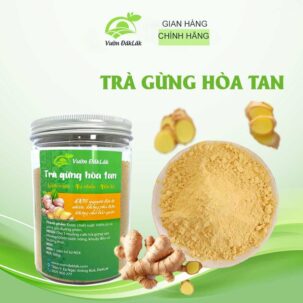 trà gừng hòa tan đăk lăk