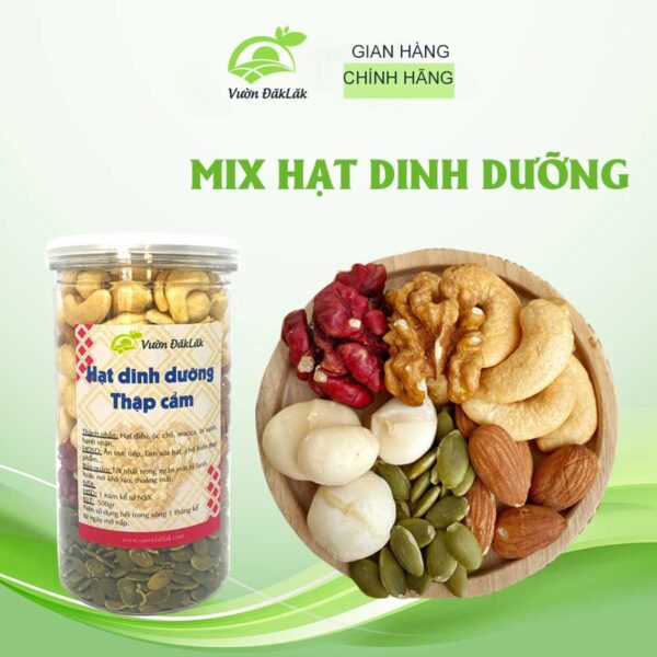 mix hạt dinh dưỡng