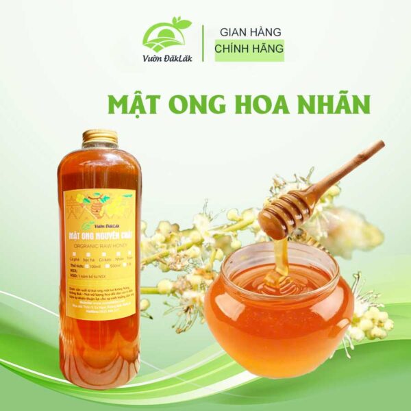 Mật ong hoa nhãn nguyên chất