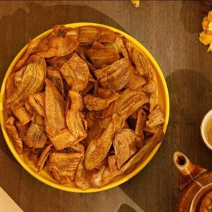 chuối sấy mộc không đường healthy