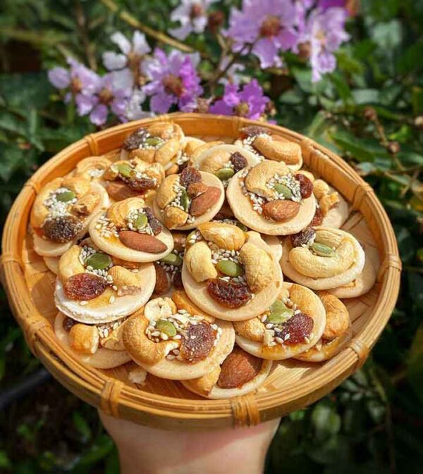 bánh đồng tiền hạt