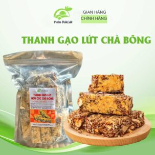 thanh gạo lứt ngũ cốc chà bông