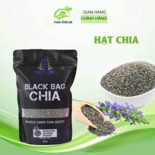 hạt chia úc black bag